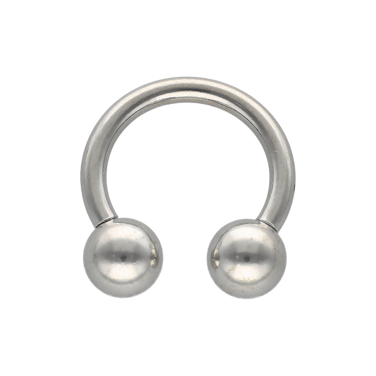 Hoefijzer in chirurgisch staal, 2mm en 3mm