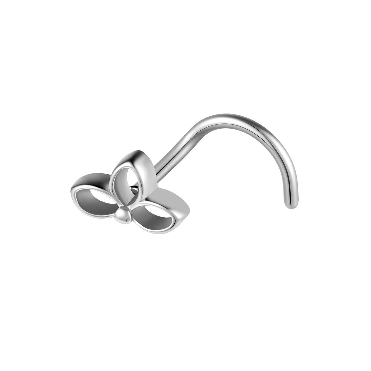 Neuspiercing in chirurgisch staal open lotus