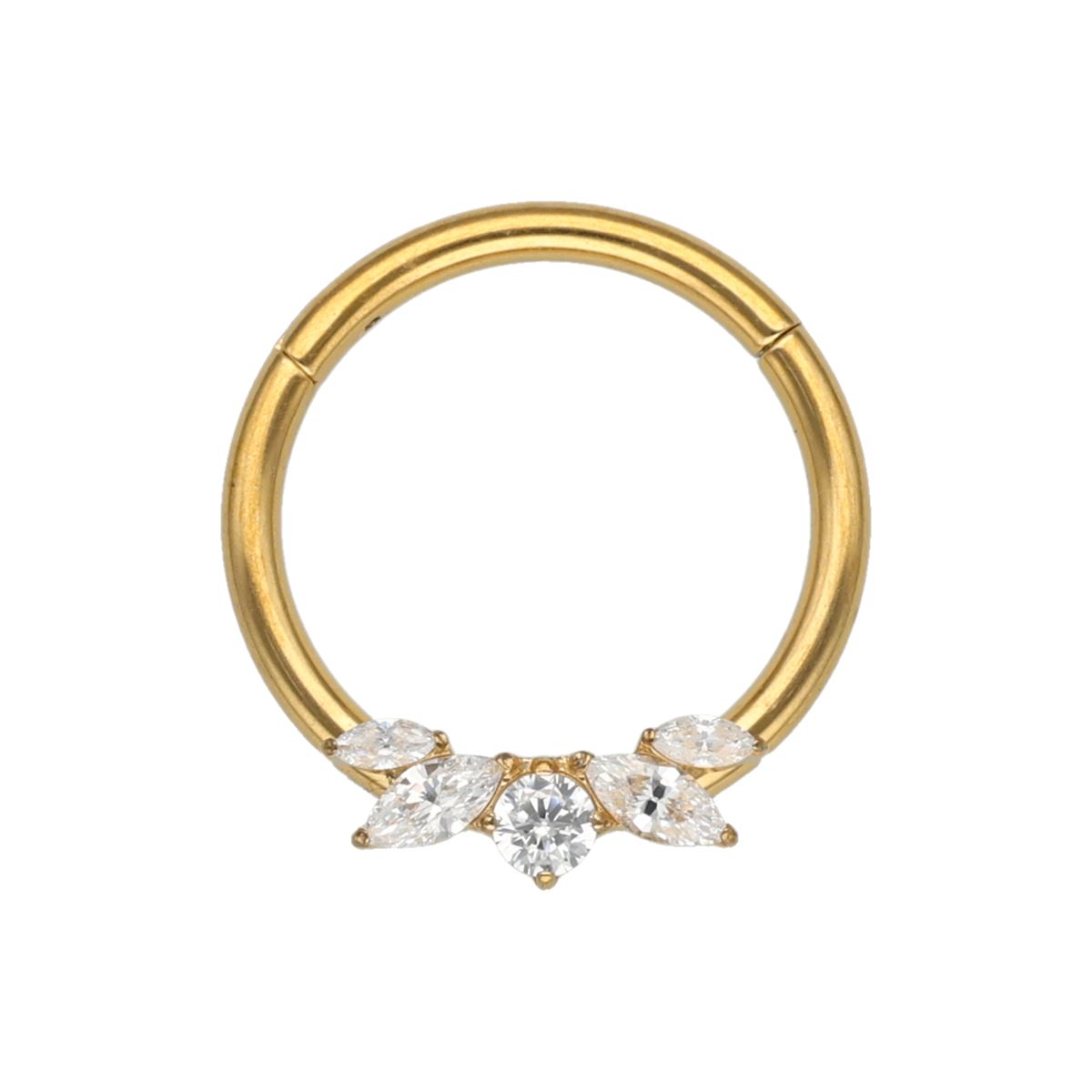 JeweBella Neuspiercing, 20 g, 18 g, 16 G, chirurgisch staal, zilver