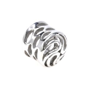 Plug en acier chirurgical spirale gravé