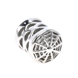 Plug en acier chirurgical araignée gravé