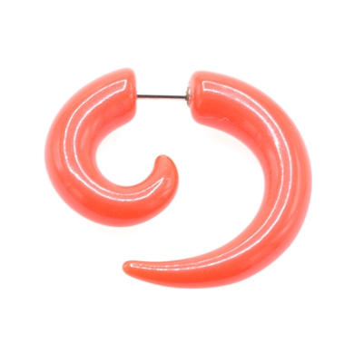 Fake stretcher/expander in acrylic, rood
