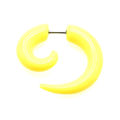 Fake stretcher/expander in acrylic, geel